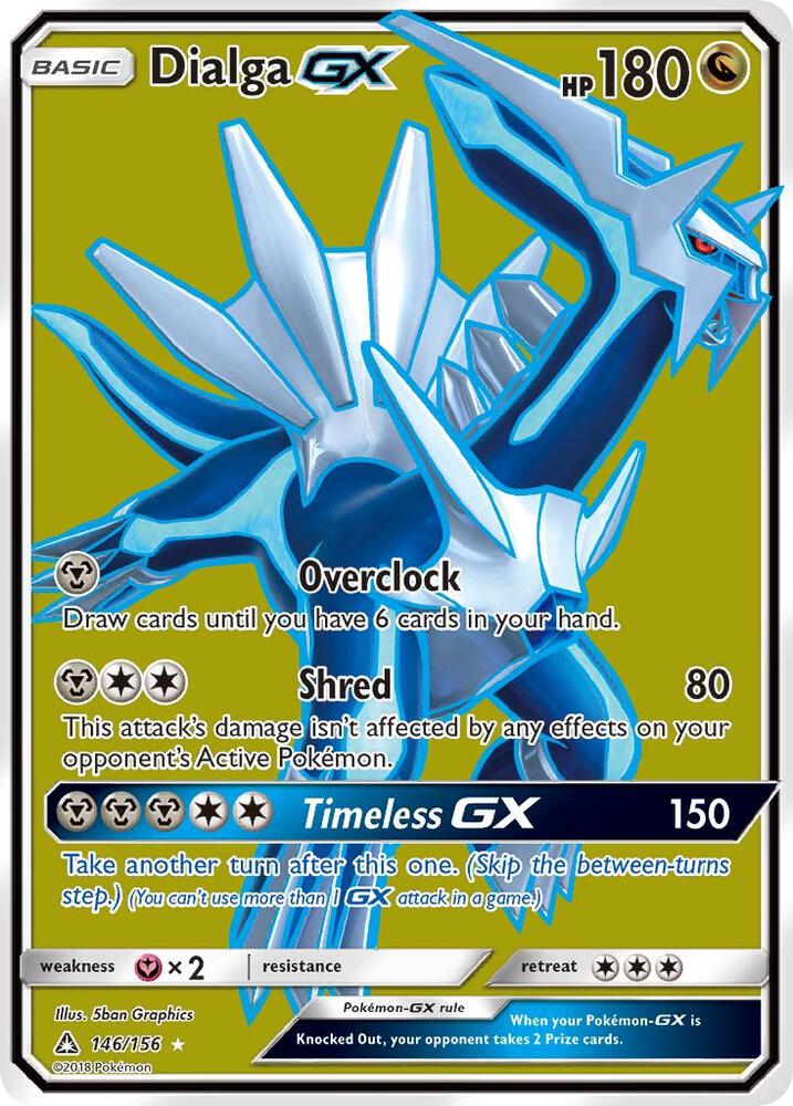 Dialga GX 146/156 - NM