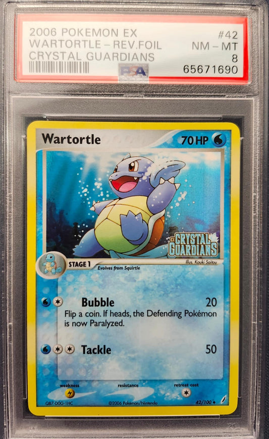 Wartortle PSA 8