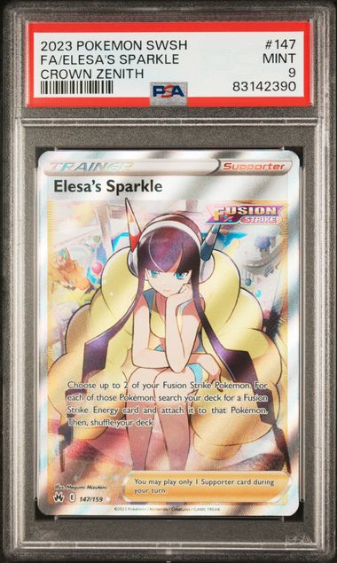 Elesa's Sparkle PSA 9