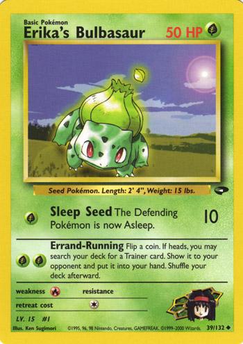Erika's Bulbasaur 39/132 - LP