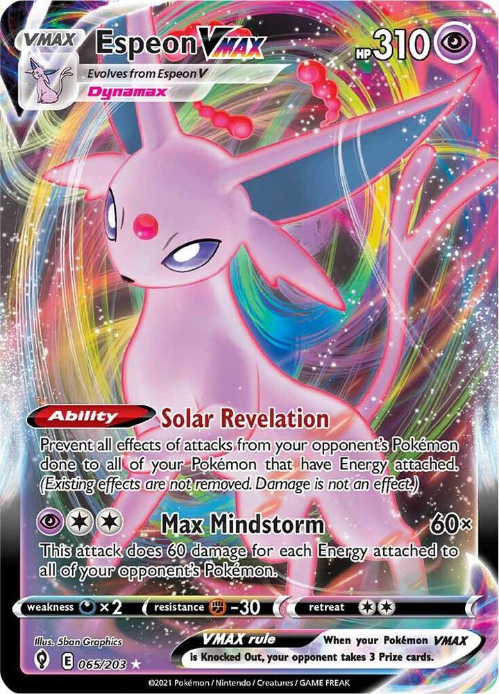 Espeon VMAX 065/203 - NM