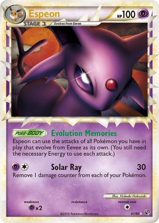 Espeon 81/90 - MP (Corner lift)