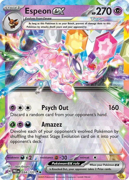 Espeon EX 034/131 - NM