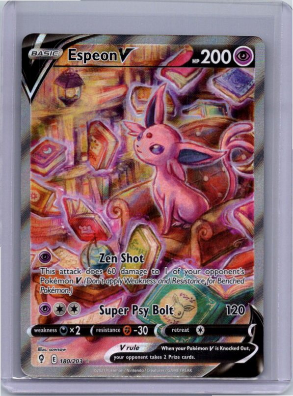 Espeon V (Alternate Full Art) (180/203) (SWSH07)
