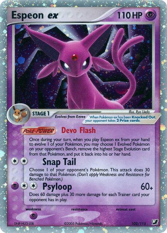 Espeon EX 102/115 - DMG