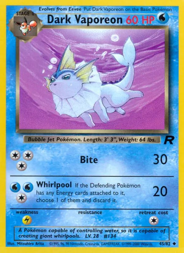Dark Vaporeon (45/82) (TR)