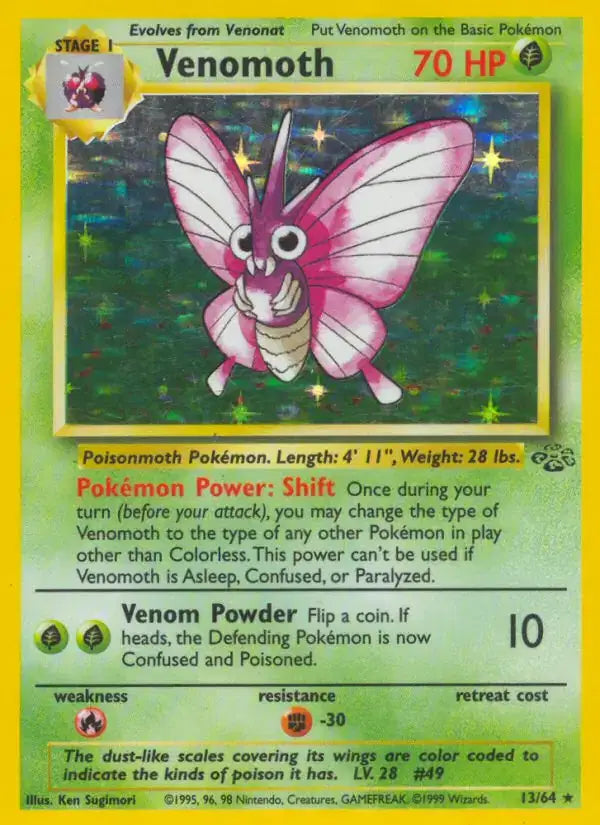 Venomoth (13) (13/64) (JU)