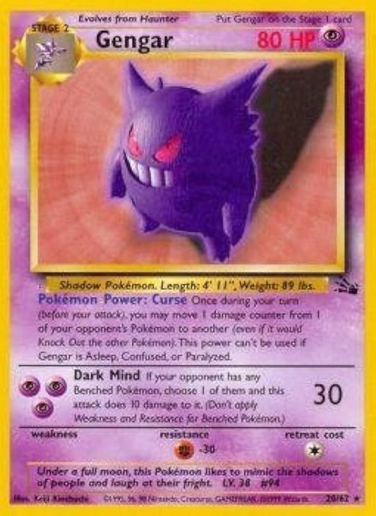 Gengar 20/62 - DMG