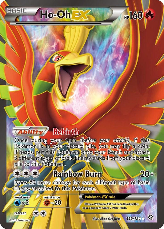 Ho-Oh EX 119/124 - MP