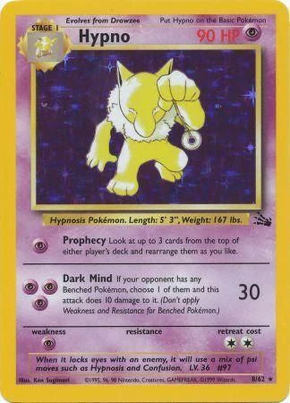 Hypno (Holo) 8/62 - LP