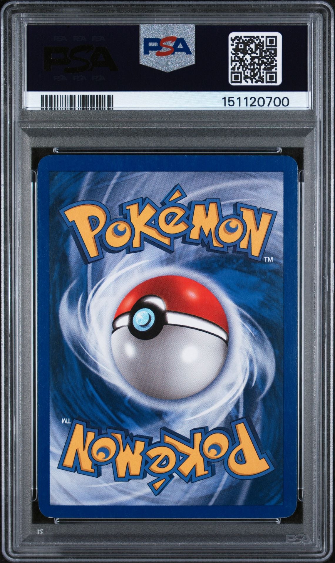 ARCANINE-REV.FOIL 2003 POKEMON AQUAPOLIS PSA EX-MT 6
