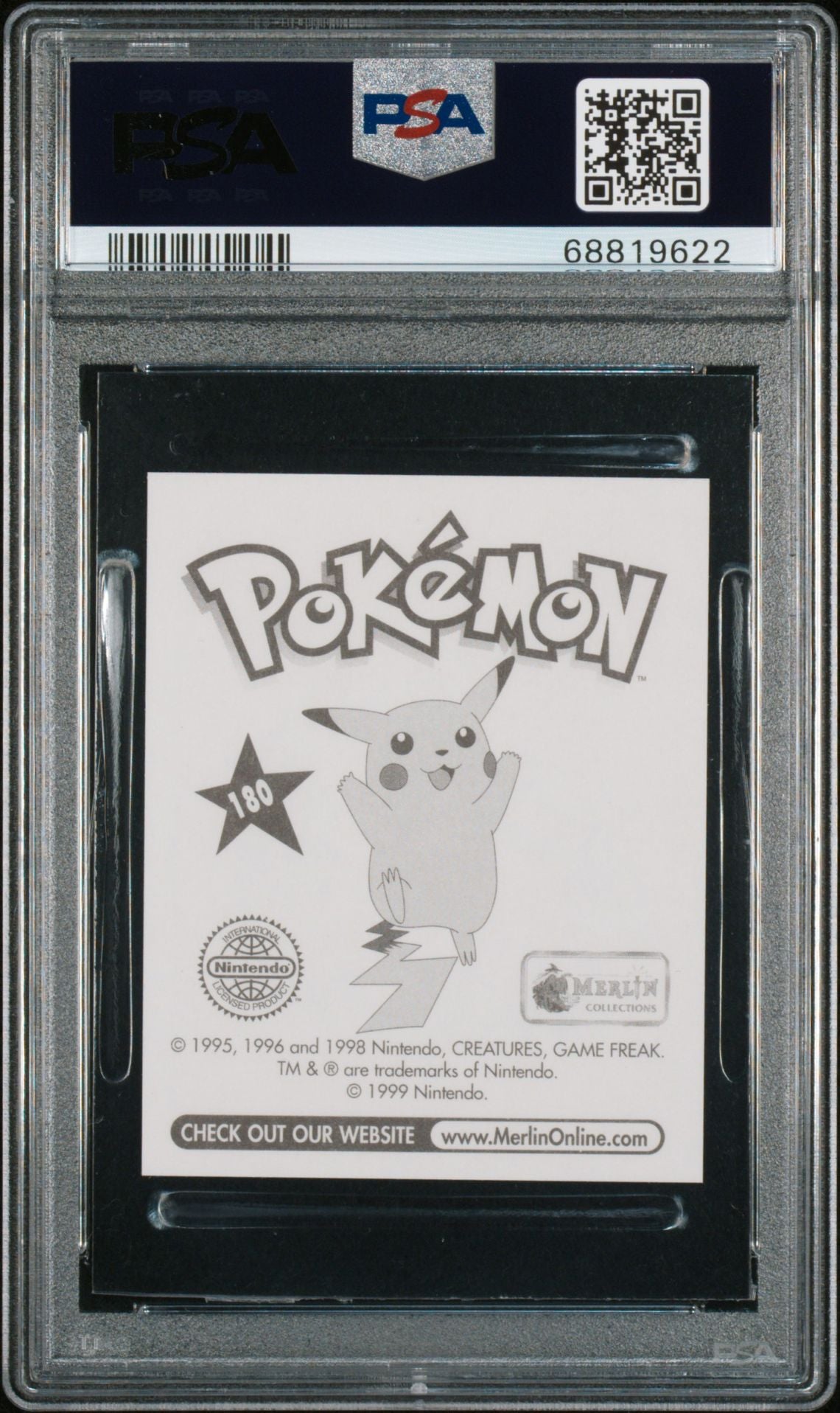CHARIZARD 1999 MERLIN POKEMON PSA GEM MT 10