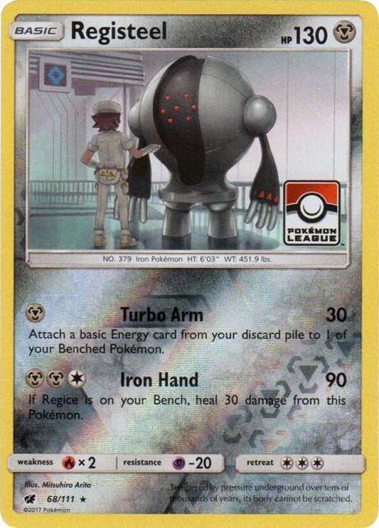 Registeel Promo League Reverse 68/111 - NM