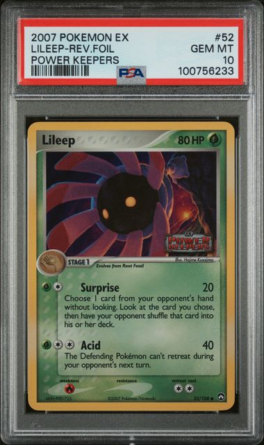 Lileep Reverse PSA 10