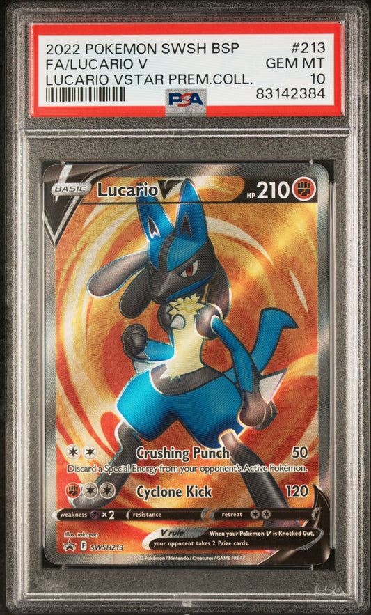 Lucario V PSA 10