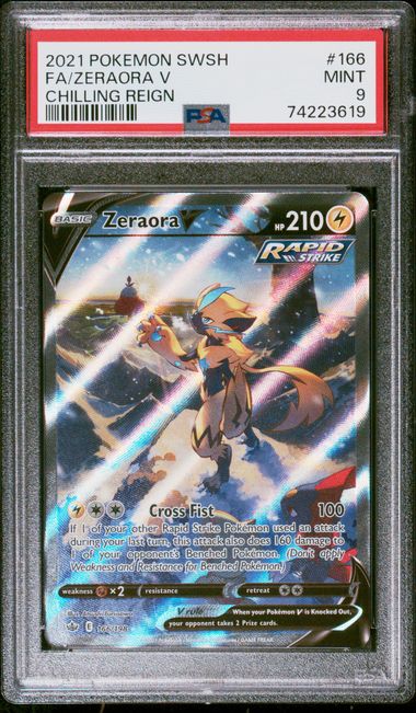 Zeraora V PSA 9
