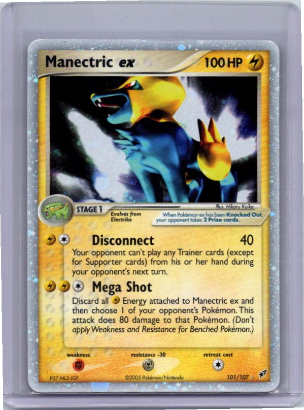 Manectric ex (101/107) (DX)