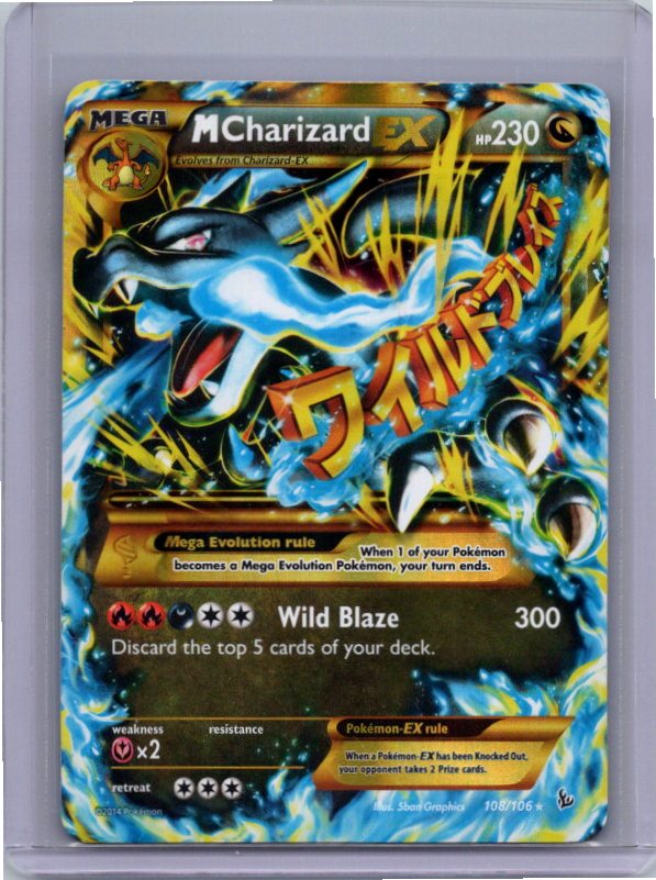 M Charizard EX (X) (Secret) (108/106) (FLF)