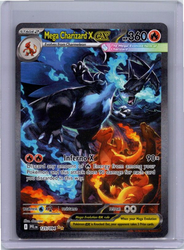 Mega Charizard X ex (125/094) (PFL)