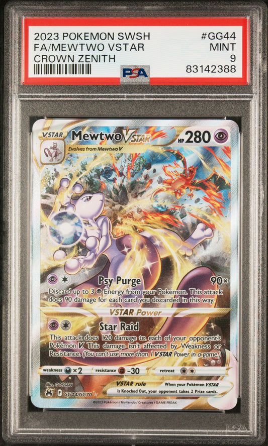Mewtwo VSTAR PSA 9