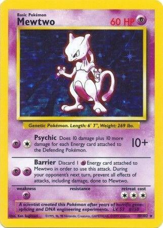 Mewtwo 10/102 - MP