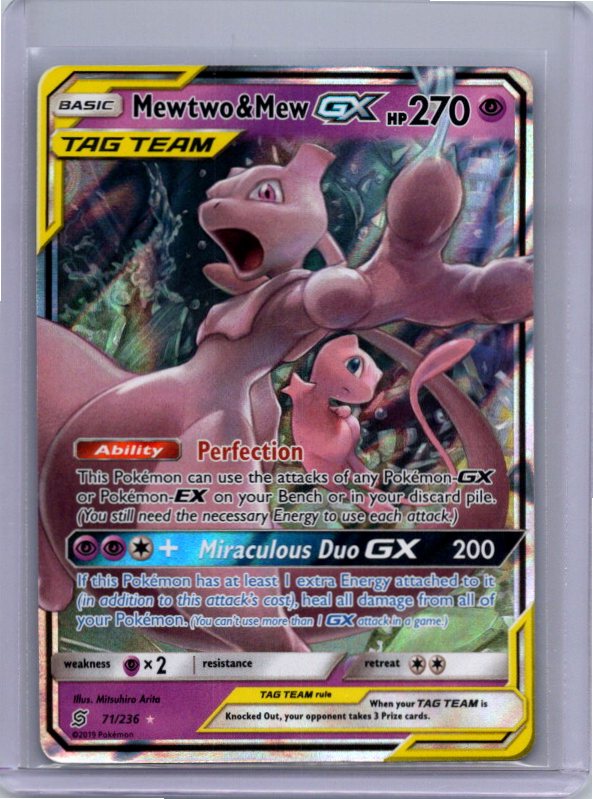 Mewtwo & Mew GX (71/236) (SM11)