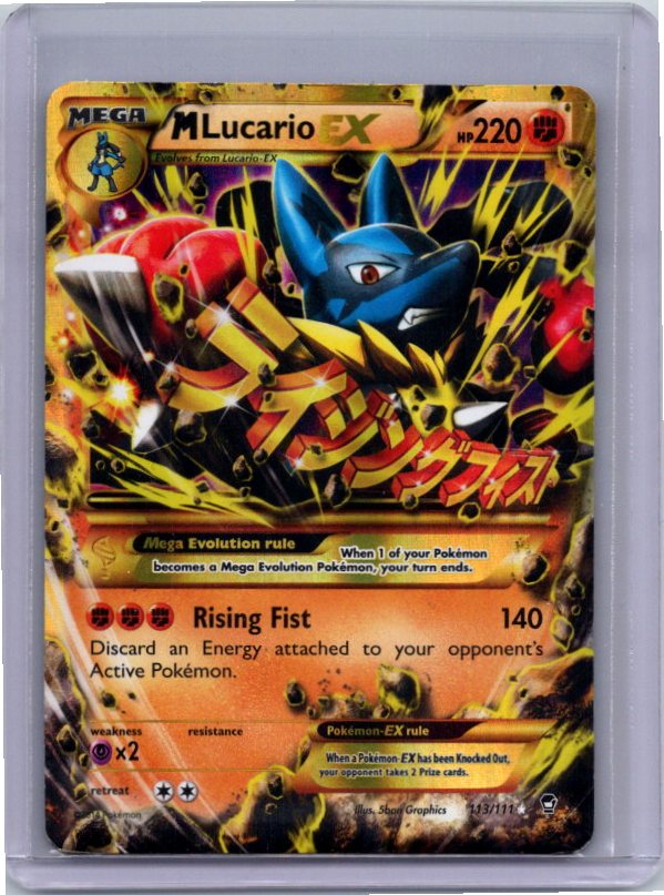 M Lucario EX (Secret) (113/111) (FFI)
