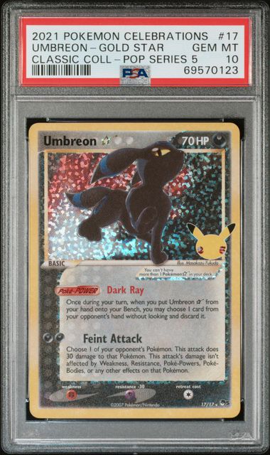 Umbreon - Gold Star Classic Coll. PSA 10 PSA 10