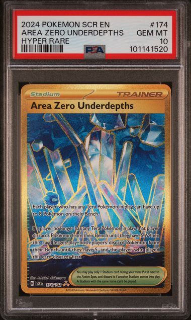 Area Zero Underdepths PSA 10
