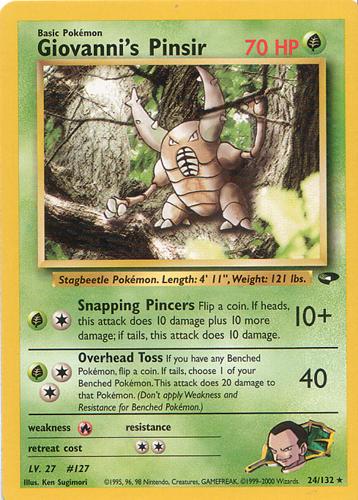Giovanni's Pinsir 24/132 - LP