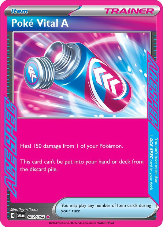 Poké Vital A 062/064 - NM