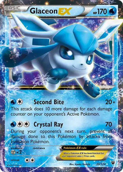Glaceon EX 20/124 - LP