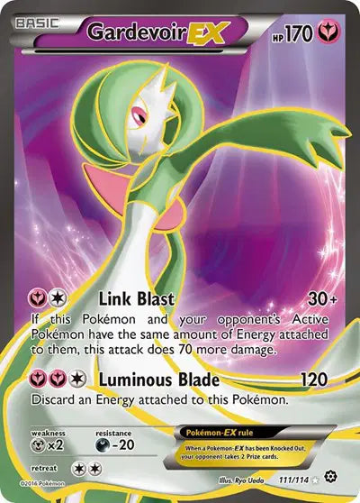 Gardevoir EX 111/114 - LP