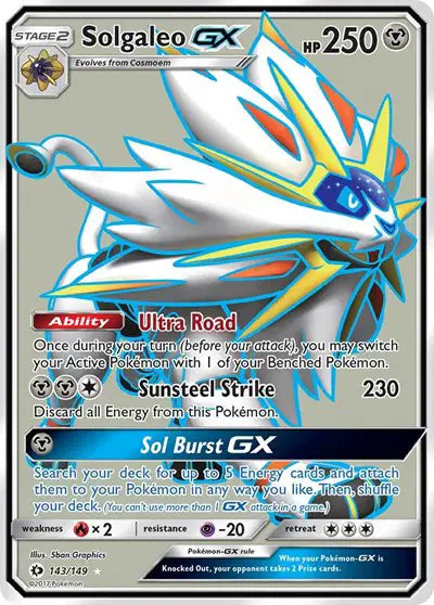 Solgaleo GX 143/149 - NM