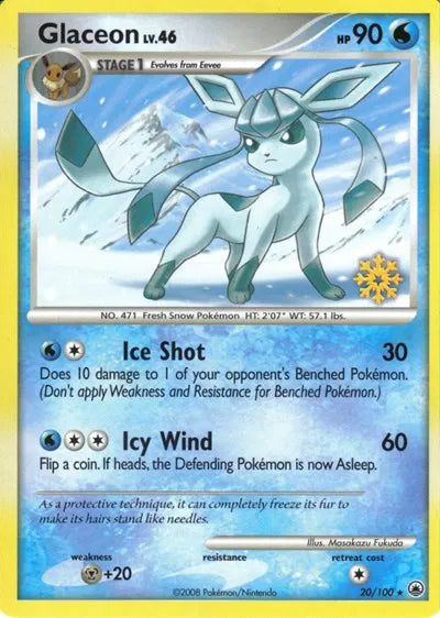 Glaceon (Calendar) 20/100 - MP