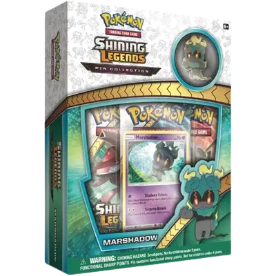 Marshadow Shining Legends Pin Collection