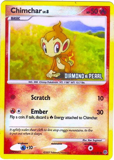 Chimchar (76/130) (DP)
