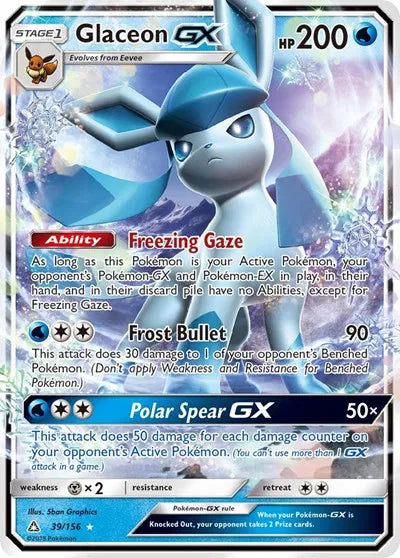 Glaceon GX 39/156 - NM