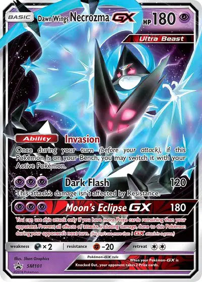 Dawn Wings Necrozma GX SM101 - NM