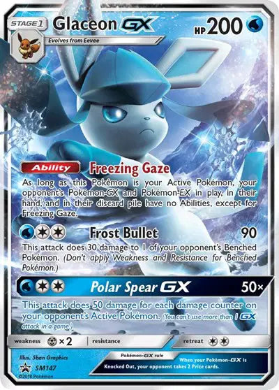 Glaceon GX SM147 - NM