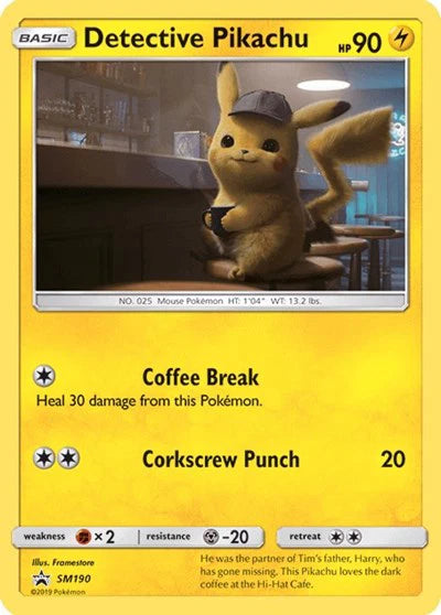 Detective Pikachu SM190 - LP