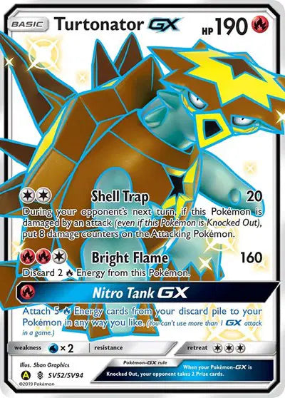 Turtonator GX SV52/SV94 - NM