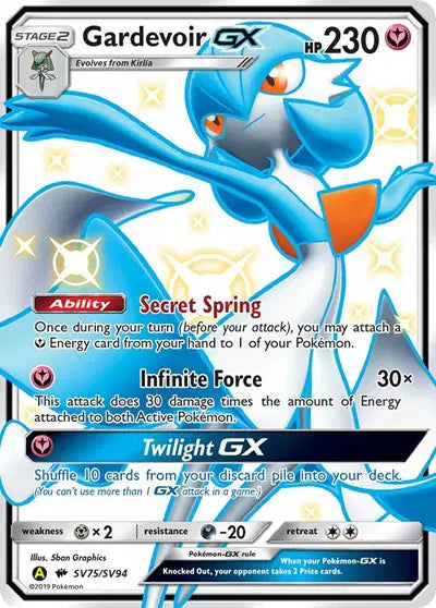 Gardevoir GX SV75/SV94 - NM