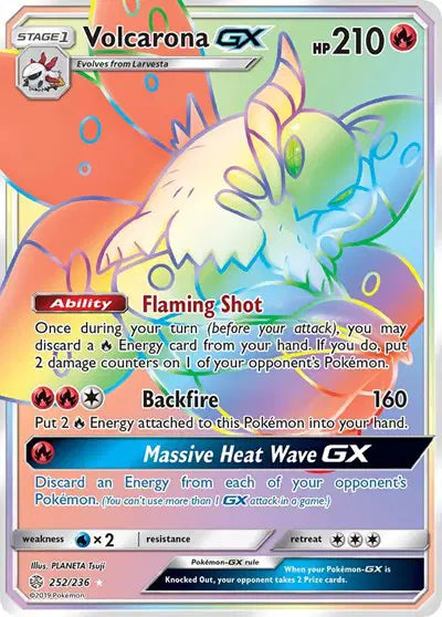 Volcarona GX 252/236 - NM