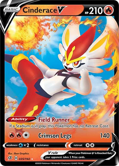 Cinderace V 035/192 - NM
