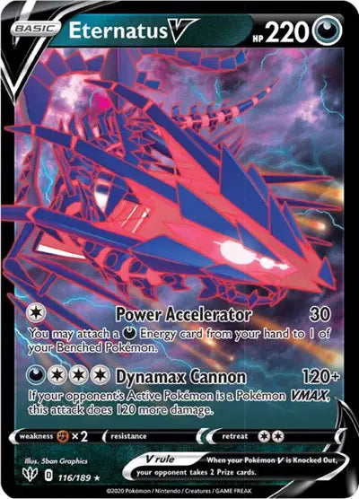Eternatus V 116/189 - NM