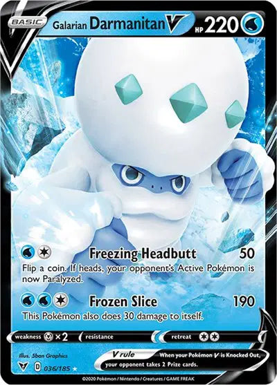 Galarian Darmanitan V 036/185 - NM