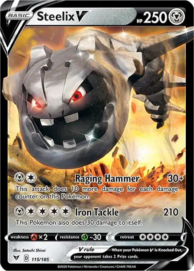 Steelix V 115/185 - NM