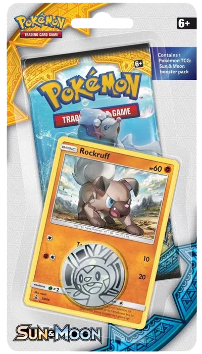 Sun & Moon 1-Pack Blister (Rockruff)