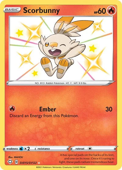 Scorbunny SV015/SV122 - NM